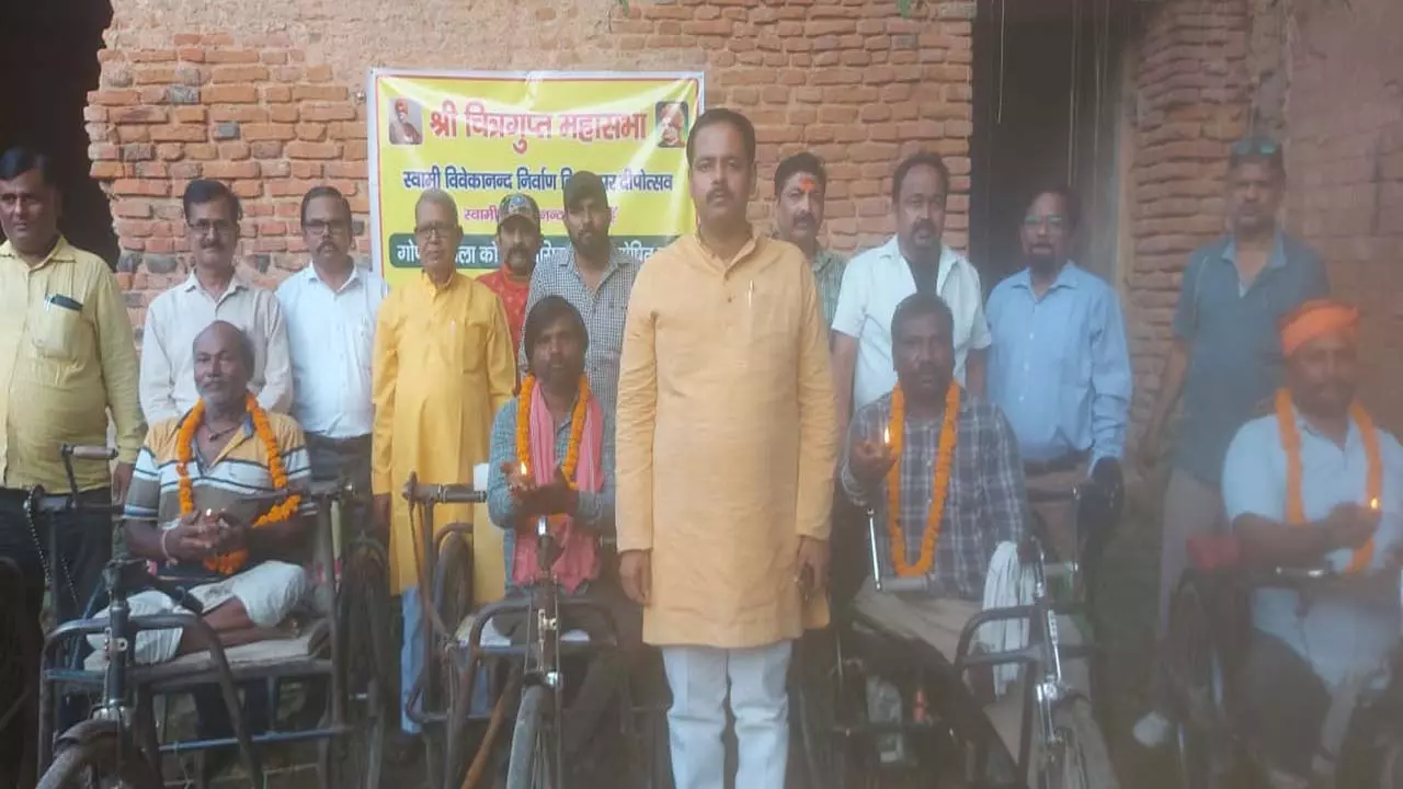 Tribute meeting on the eve of Swami Vivekanands death anniversary