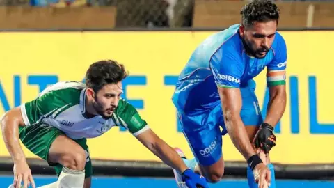 भारत-पाक तनाव के बीच बड़ा फैसला! पाकिस्तान हॉकी टीम को भारत में एंट्री, ऑपरेशन सिंदूर के बाद टूर्नामेंट में पहली भिड़ंत भारत-पाक तनाव के बीच बड़ा फैसला! पाकिस्तान हॉकी टीम को भारत में एंट्री, ऑपरेशन सिंदूर के बाद टूर्नामेंट में पहली भिड़ंत