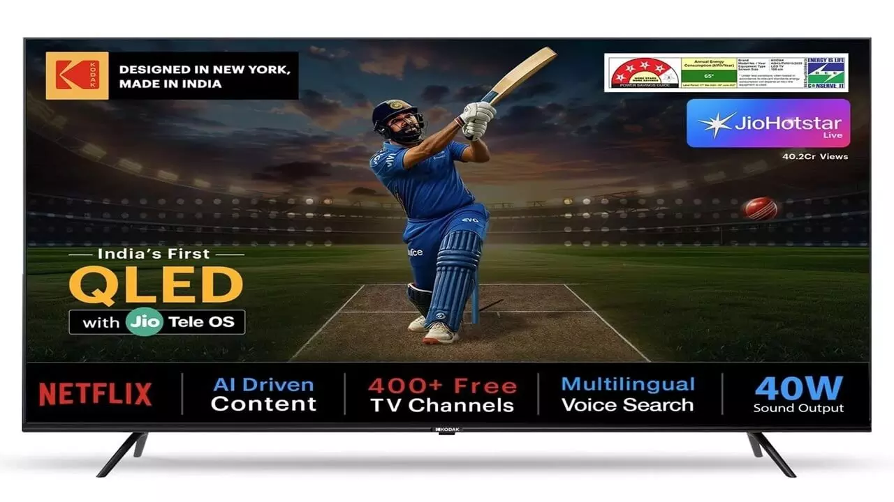 Kodak 43-inch QLED 4K TV
