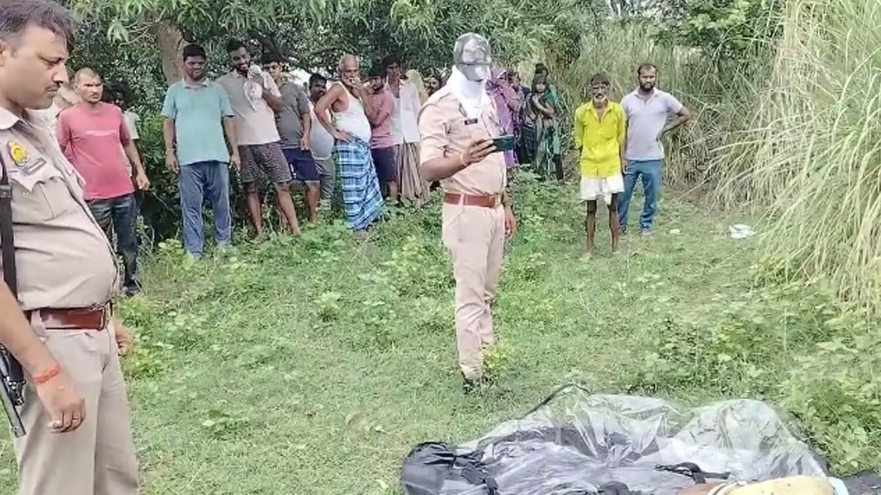 Missing youths head crushed body found in bushes, Was out of house with friend