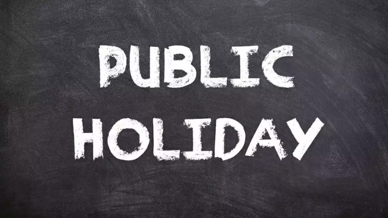 7th July Public Holiday