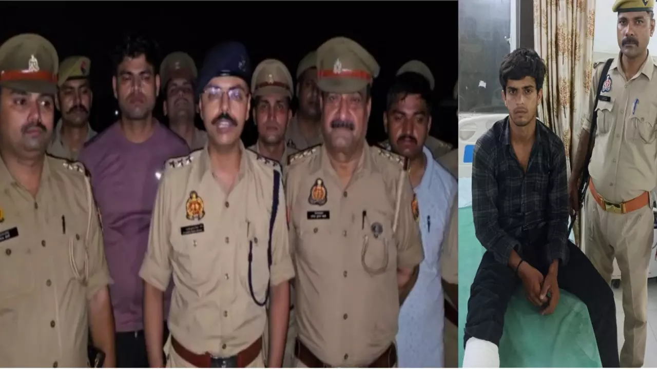 Bulandshahr News: अंतर्राज्यीय लुटेरों से मुठभेड़, 1 हुआ लंगड़ा, कुल 3 गिरफ्तार