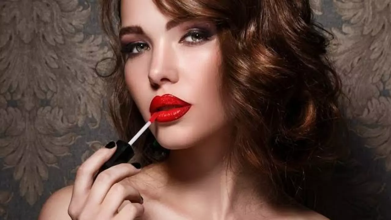 Red lipstick dark history