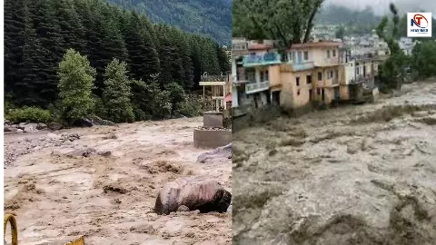 clouds break again in Himachal flood havoc in Kortanga of Mandi Heavy Rain Alert Issued clouds break again in Himachal flood havoc in Kortanga of Mandi Heavy Rain Alert Issued