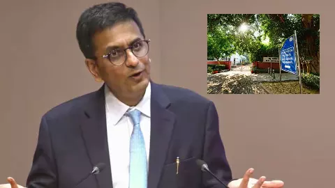 CJI Chandrachud Bungalow Controversy CJI Chandrachud Bungalow Controversy