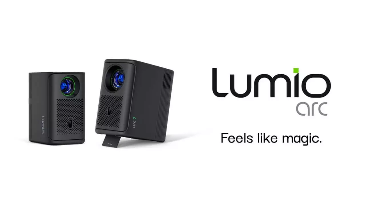 Lumio Arc 5 and Lumio Arc 7 Projectors