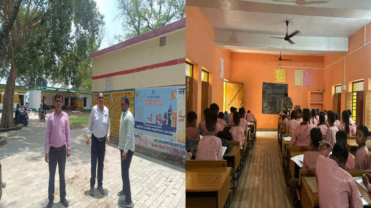 Chandauli News: चंदौली में शिक्षा विभाग का एक्शन: निरीक्षण में गायब मिले शिक्षक, रोका गया वेतन