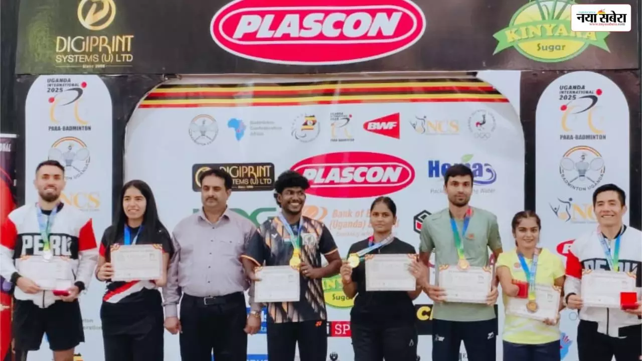 Para badminton players from Lucknow