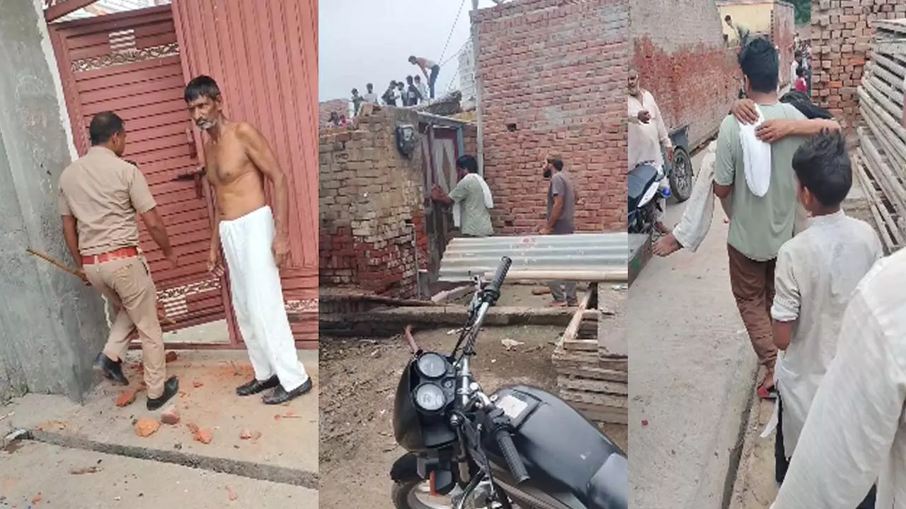 beaten case for ration attack on police Crime News in News