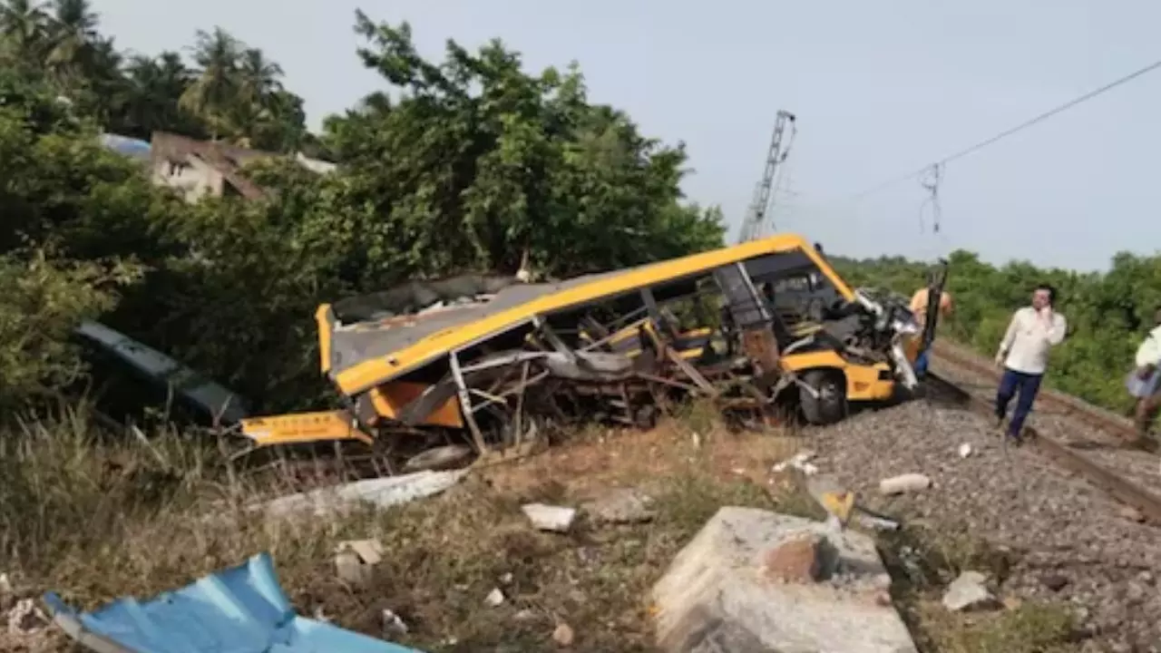 Train School Bus Accident