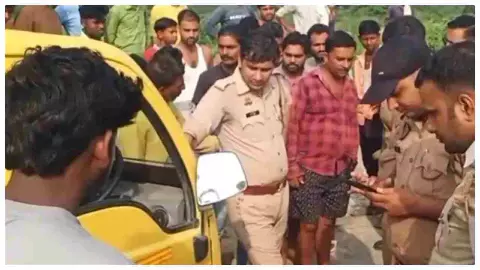 Mainpuri News: स्कूल वैन हादसे में 6 बच्चे घायल, एक की हालत नाजुक — चालक मौके से फरार