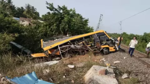 Train School Bus Accident Train School Bus Accident
