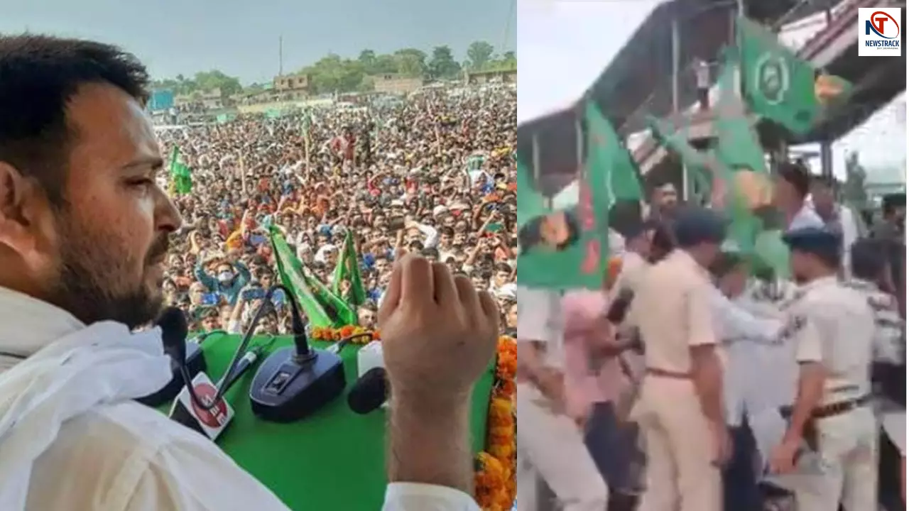 Bawal in Bihar Mahagathbandhan wheel jam riots from Gandhi Bridge to station