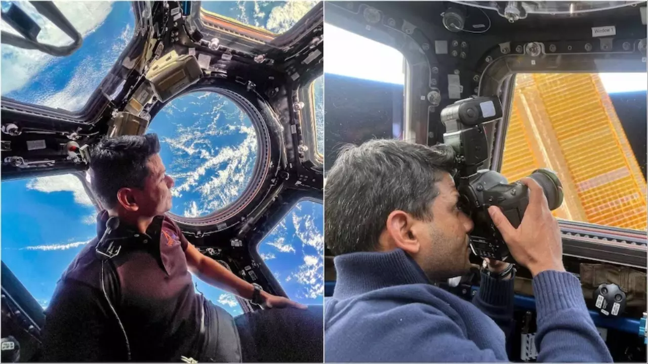 shubhanshu shukla iss microgravit