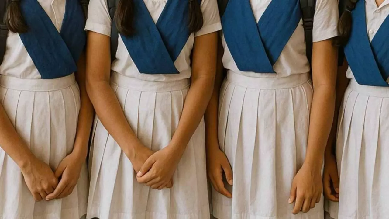 Maharashtra School Girls Period Check
