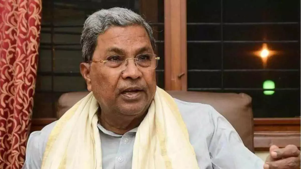 Karnataka Chief Minister Siddaramaiah