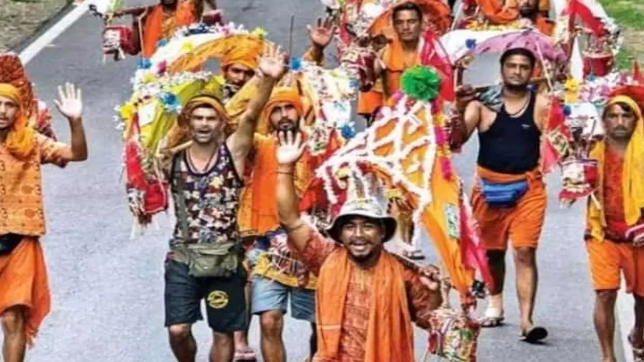 Devotees in Shivalayas Sawan 2025