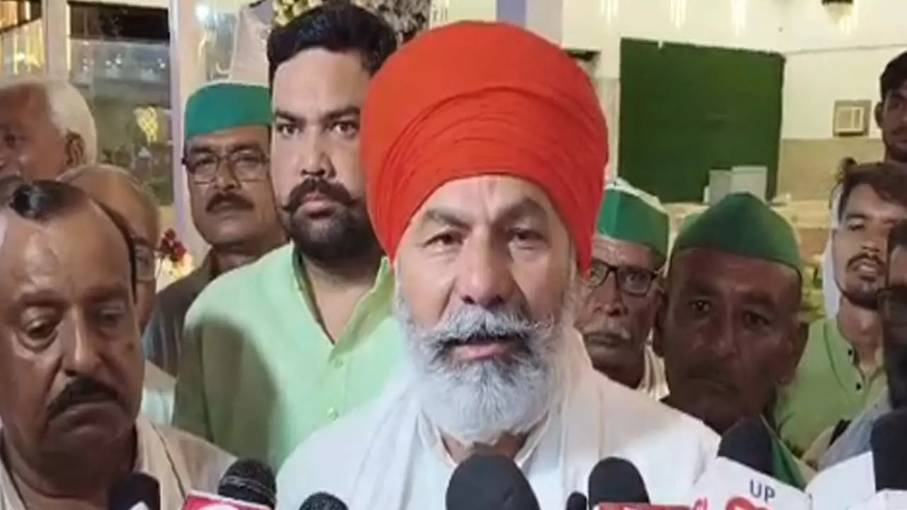 Rakesh Tikats attack on center and state government in Jaloun, Kanwar yatra and questions raised on Bihar elections