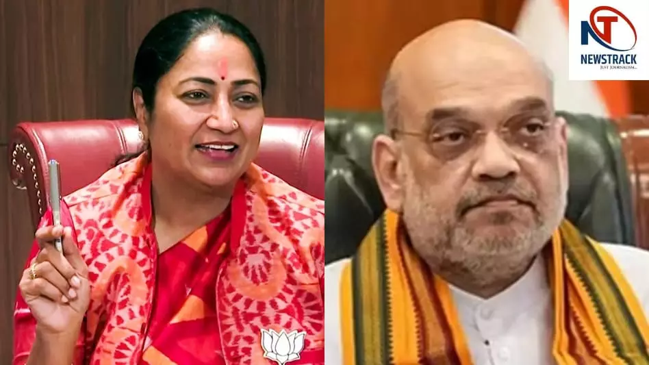 Amit Shah-Rekha Gupta Meeting On Yamuna Rejuvenation