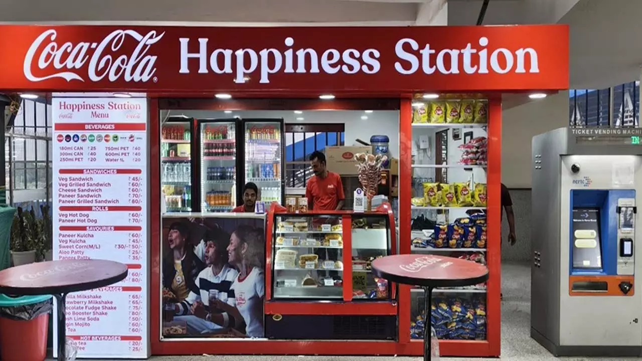 Coca Cola, Amul and Rapid Cafe outlets launched at Meerut South station