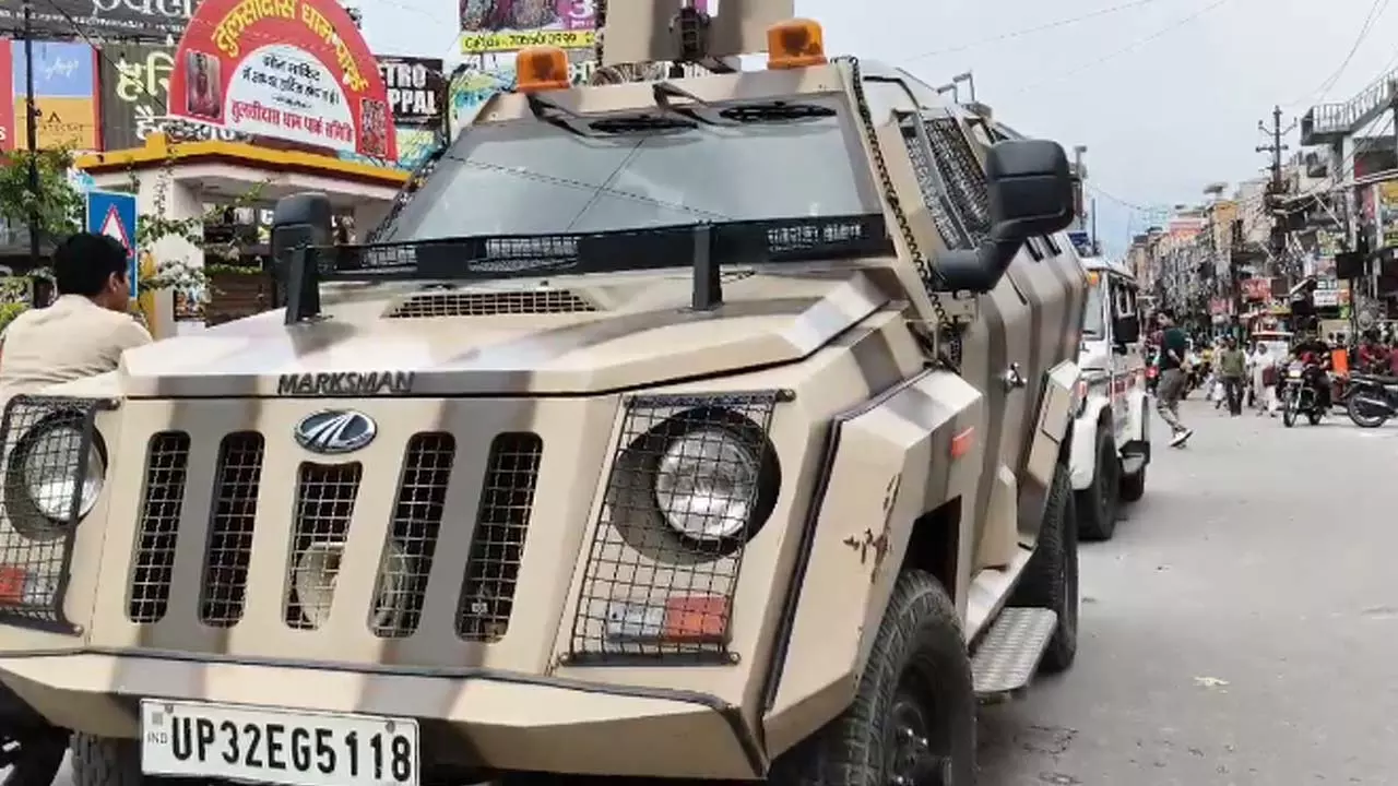 Security, ATS, RAF and bomb squad deployed along Kanwar Yatra in Muzaffarnagar