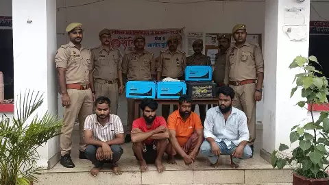 ATM battery theft gang exposed, four vicious thieves arrested