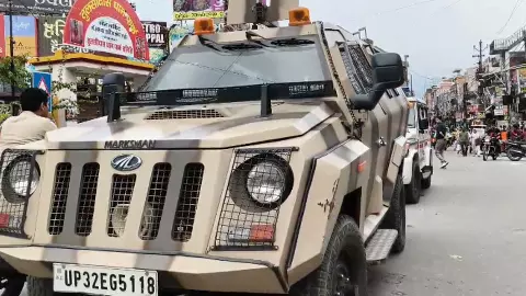 Security, ATS, RAF and bomb squad deployed along Kanwar Yatra in Muzaffarnagar