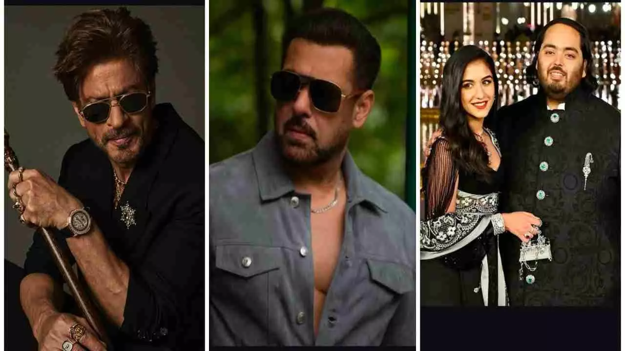 Shahrukh-Salman Post On Anant-Radhika Wedding Anniversary
