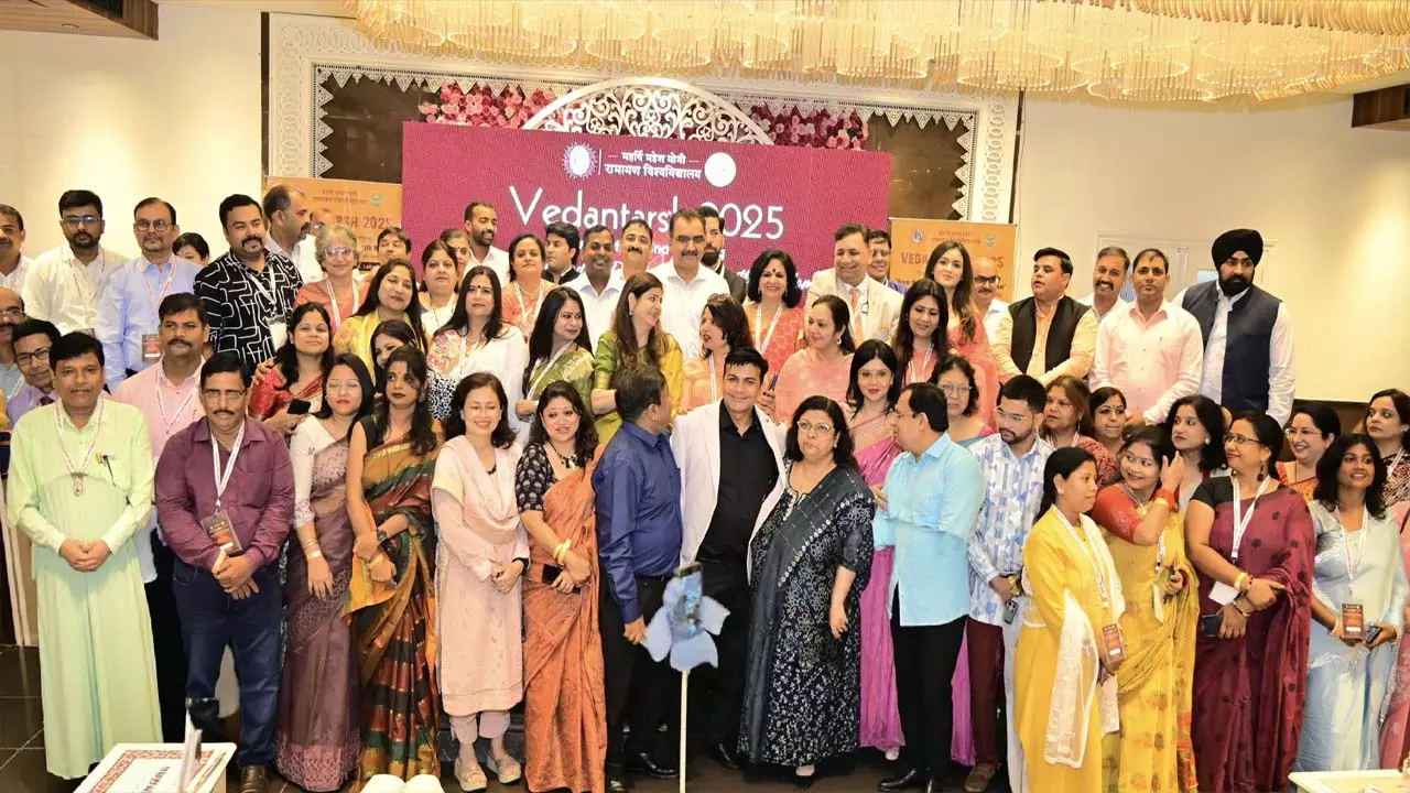 Maharishi Mahesh Yogi Ramayana University honors teachers in Vedantars 2025, will become global research center
