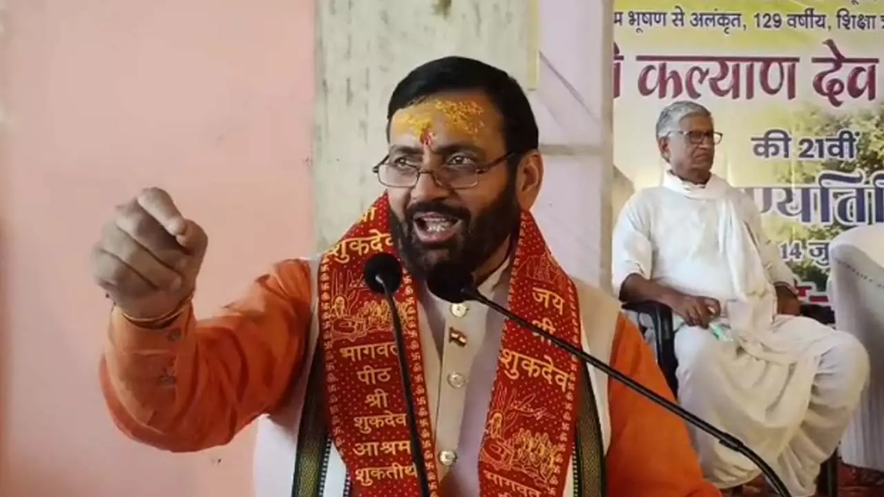 Haryana CM Naib Singh Saini reaches Muzaffarnagar, pays tribute to Swami Kalyan Dev Ji