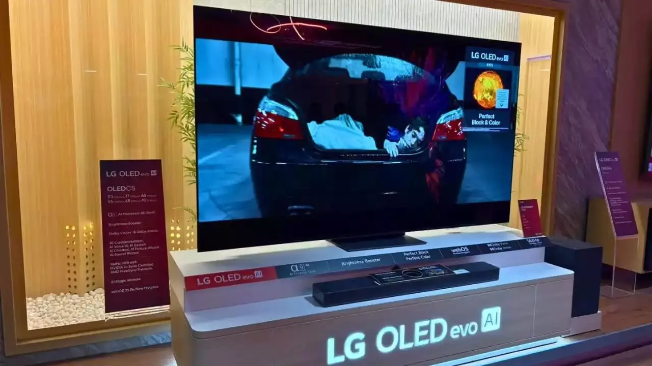LG AI TV Launch