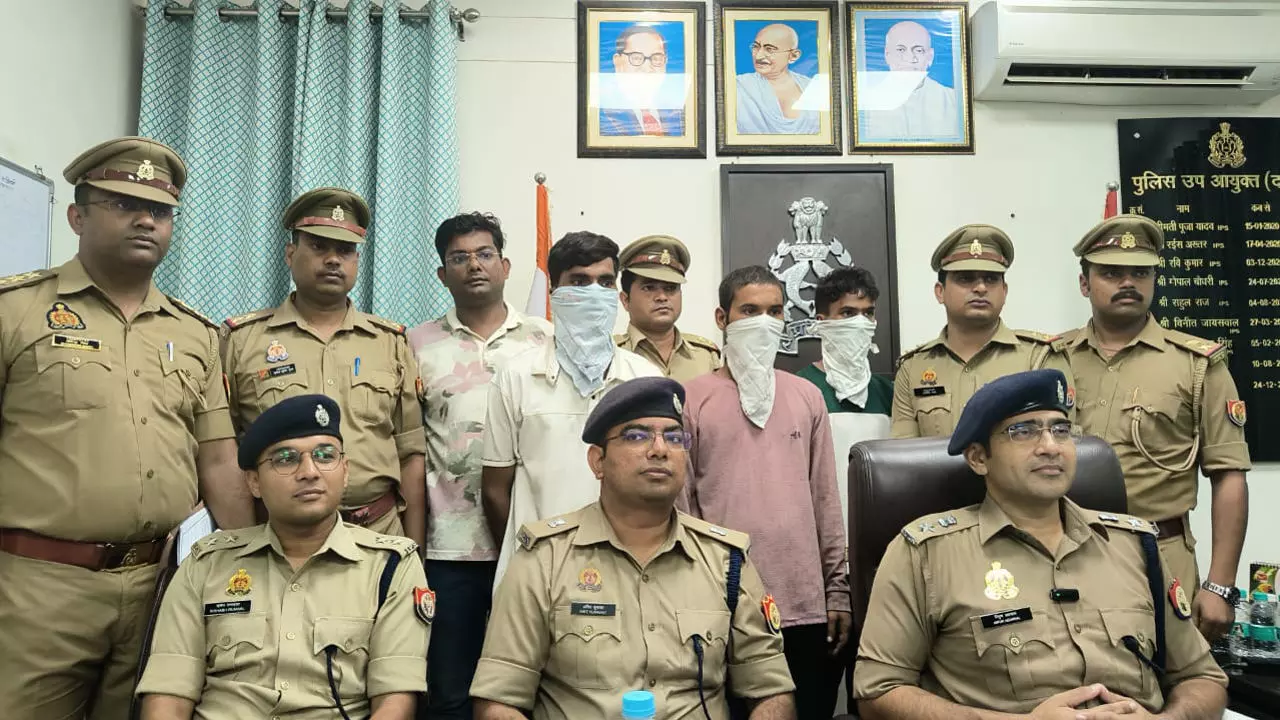 Lucknow News: यूरोप गए डॉक्टर के घर में ढाई घंटे तक चला चोरी का सेशन, 18 लाख का माल समेट कर फरार, लखनऊ पुलिस ने 3 शातिर किए गिरफ्तार