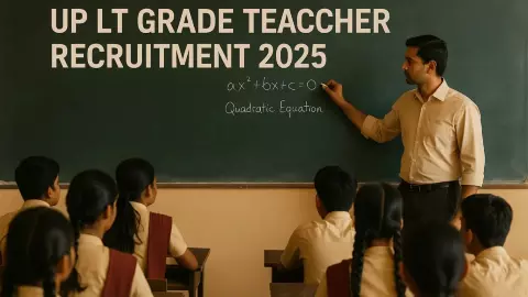UP LT Grade Teacher Recruitment 2025