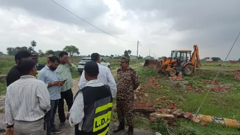 LDA Bulldozer Action