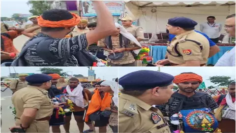 Shamli News: कांवड़ यात्रा का जायजा ले रहे डीएम-एसपी, दंडवत कांवड़ यात्रा बनी प्रेरणा Shamli News: कांवड़ यात्रा का जायजा ले रहे डीएम-एसपी, दंडवत कांवड़ यात्रा बनी प्रेरणा