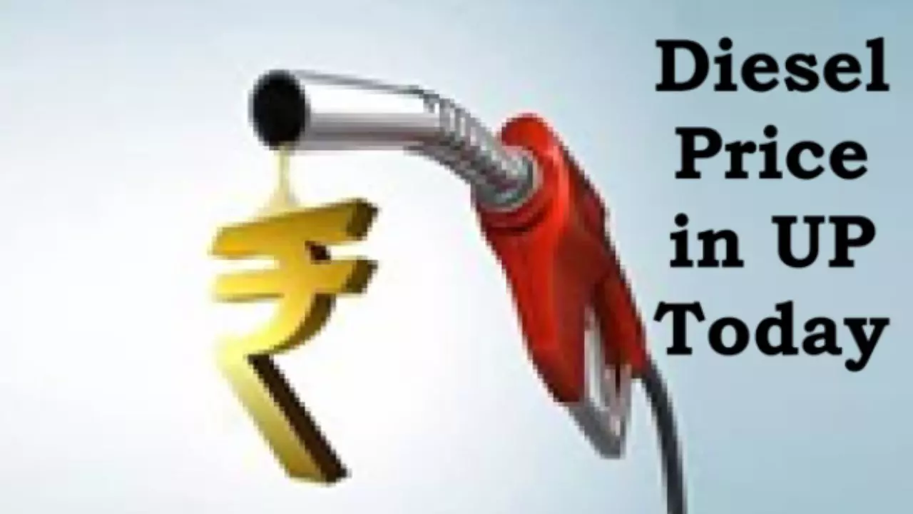 Diesel price in UP Today