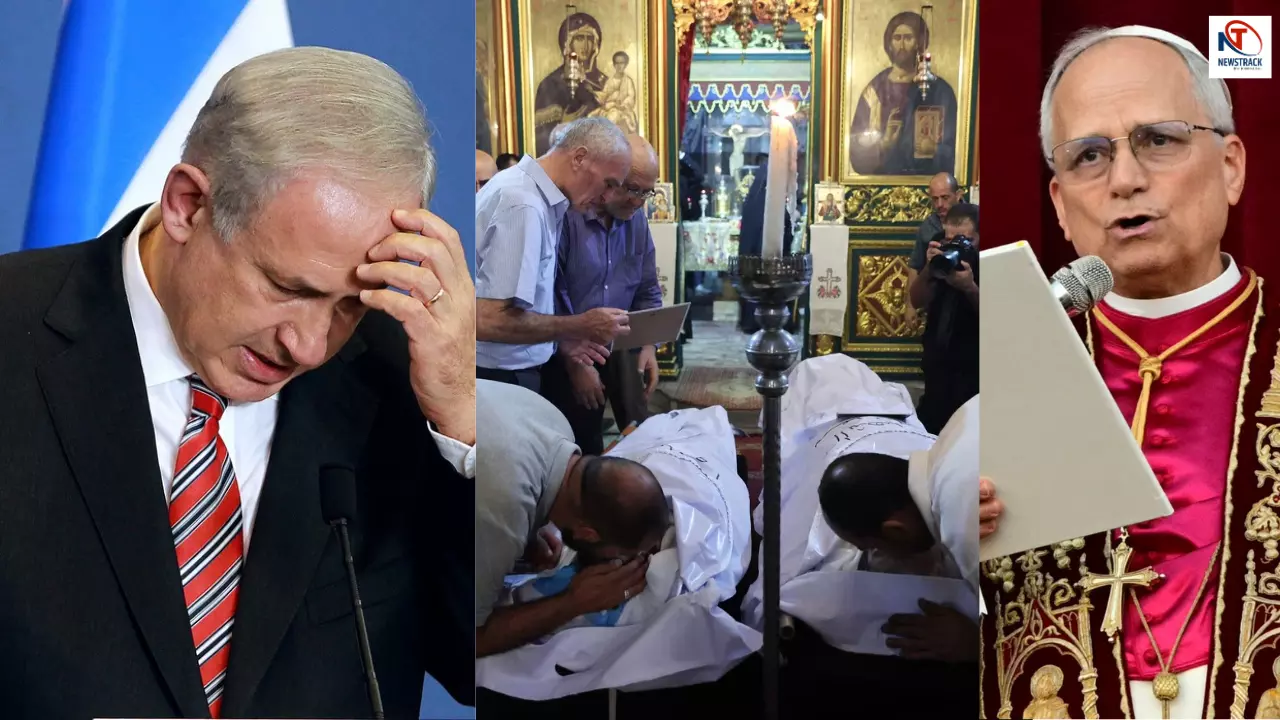 Israeli attack on Holy Family Church in Gaza 3 killed 10 injured criticism from international community