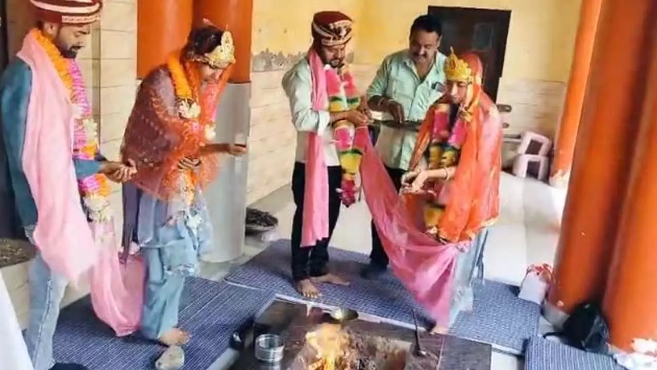 Muslim girls married Hindu girls Aryan social marriage, changed religion and changed names