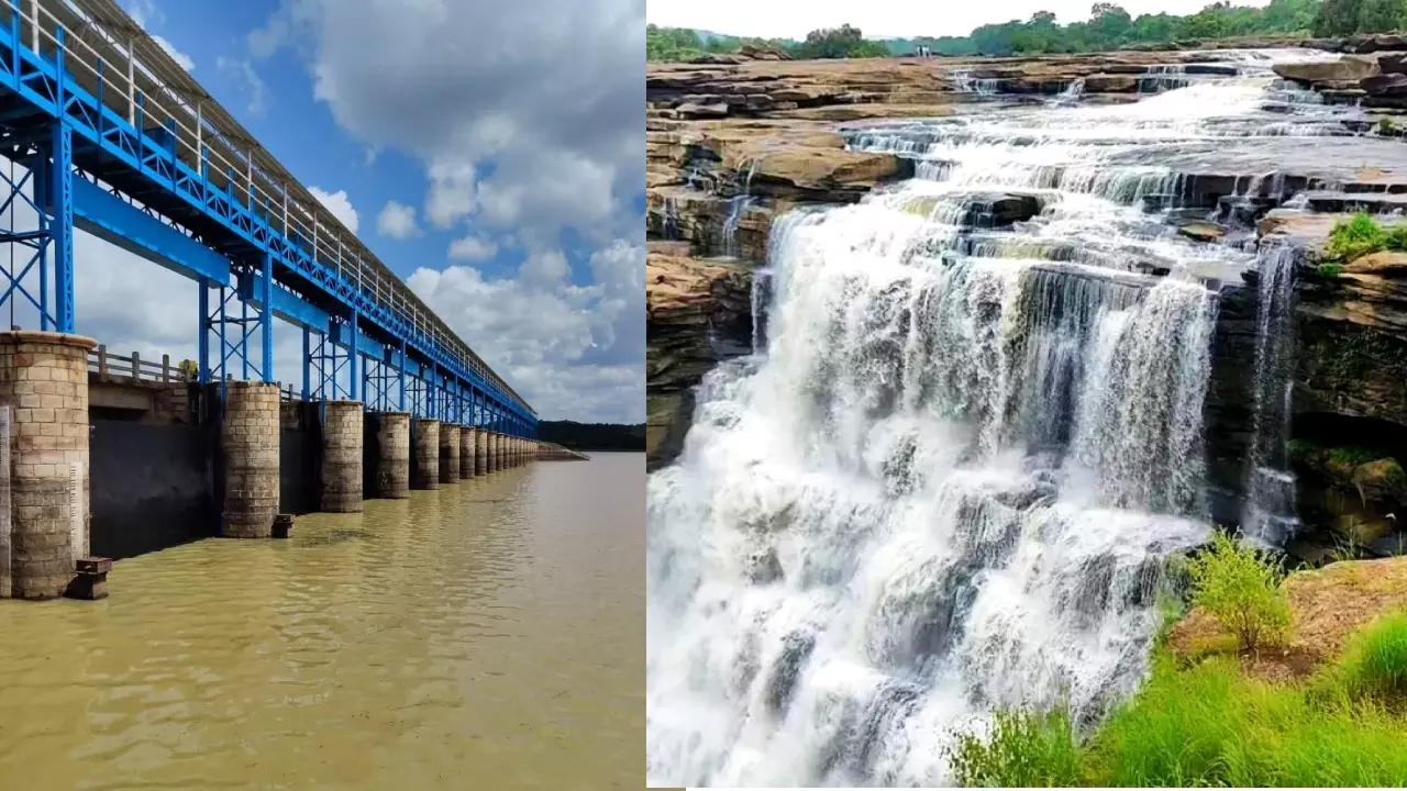 Chandauli News:चंदौली का नया नगीना: नौगढ़ बांध की बड़ी दरी ने जीता दिल, राजदरी-देवदरी से भी मनोहारी दृश्य