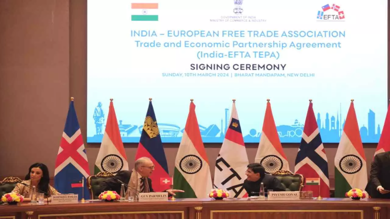 India-EFTA Free Trade Pact