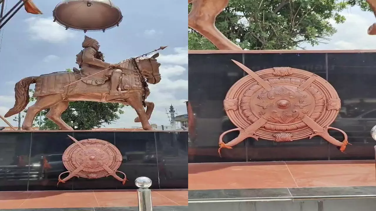 Lucknow News: लखनऊ में महाराणा प्रताप की प्रतिमा से छेड़छाड़... तोड़ी गई तलवार! लोगों का फूटा गुस्सा, CCTV फुटेज खंगाल रही पुलिस