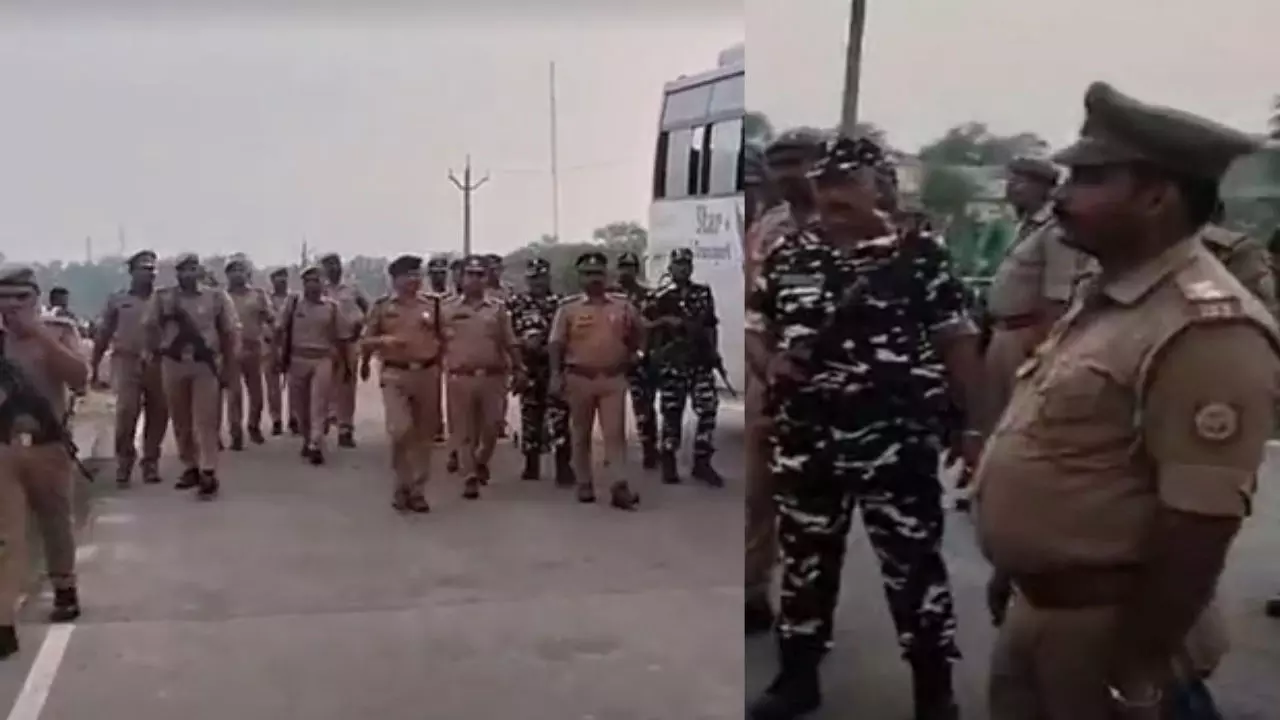 Shravasti News: एसपी ने किया इंडो-नेपाल बॉर्डर का निरीक्षण, सुरक्षा और सतर्कता बढ़ाने के निर्देश
