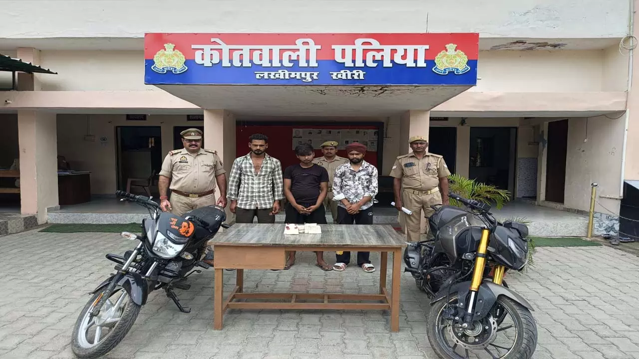 Palia police arrest three youths with drugs