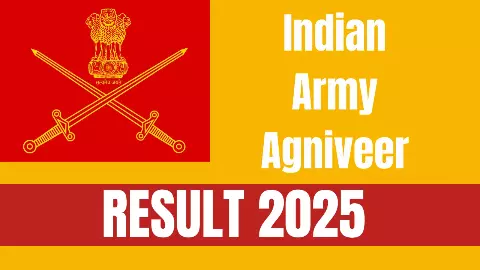 Indian Army Agniveer Result 2025 Indian Army Agniveer Result 2025