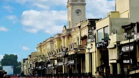 Lucknow Hazratganj heritage market