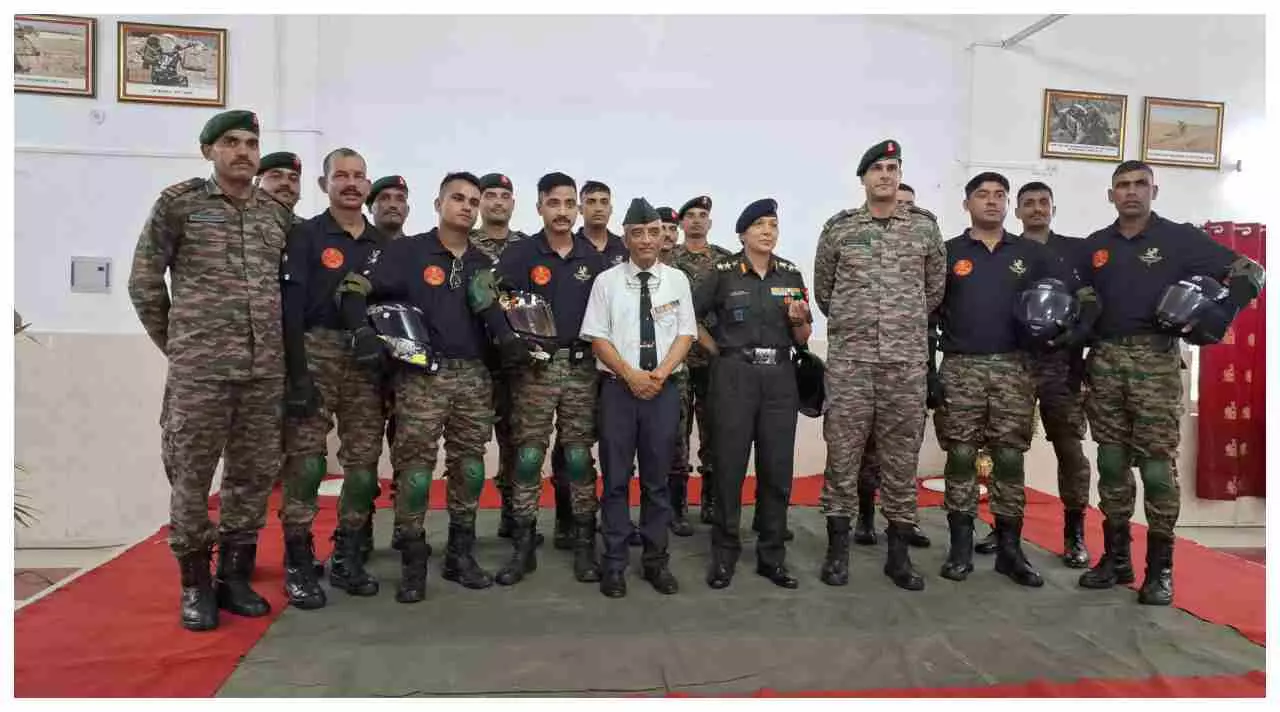 Barabanki News: कारगिल विजय दिवस : कुमाऊं रेजीमेंट की बाइक रैली बाराबंकी पहुंची, शहीदों को अर्पित की श्रद्धांजलि