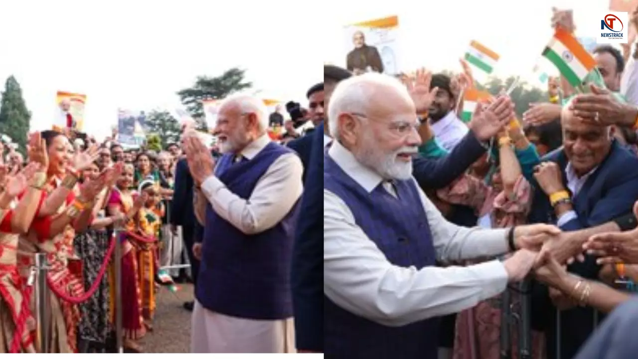 PM Modis London visit Warm welcome from Indian community, hopes for free trade agreement