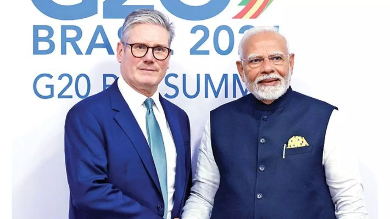भारत-यूके FTA एग्रीमेंट ने दिया ट्रंप को सीधा संदेश, डर और धमकी की नीति होगी फेल