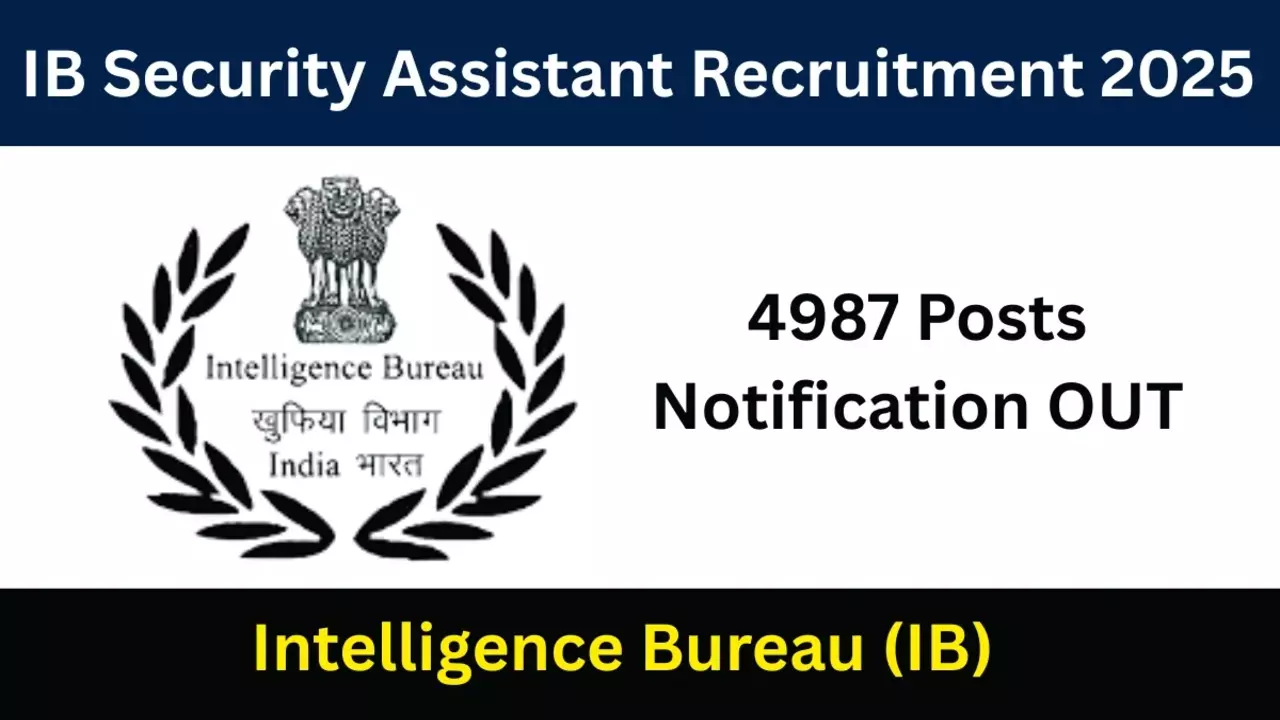 IB Recruitment 2025