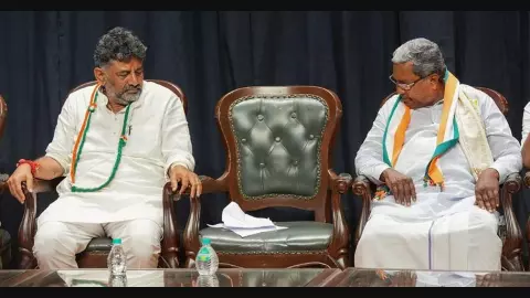 Chief Minister Siddaramaiah DK Shivkumar Chief Minister Siddaramaiah DK Shivkumar